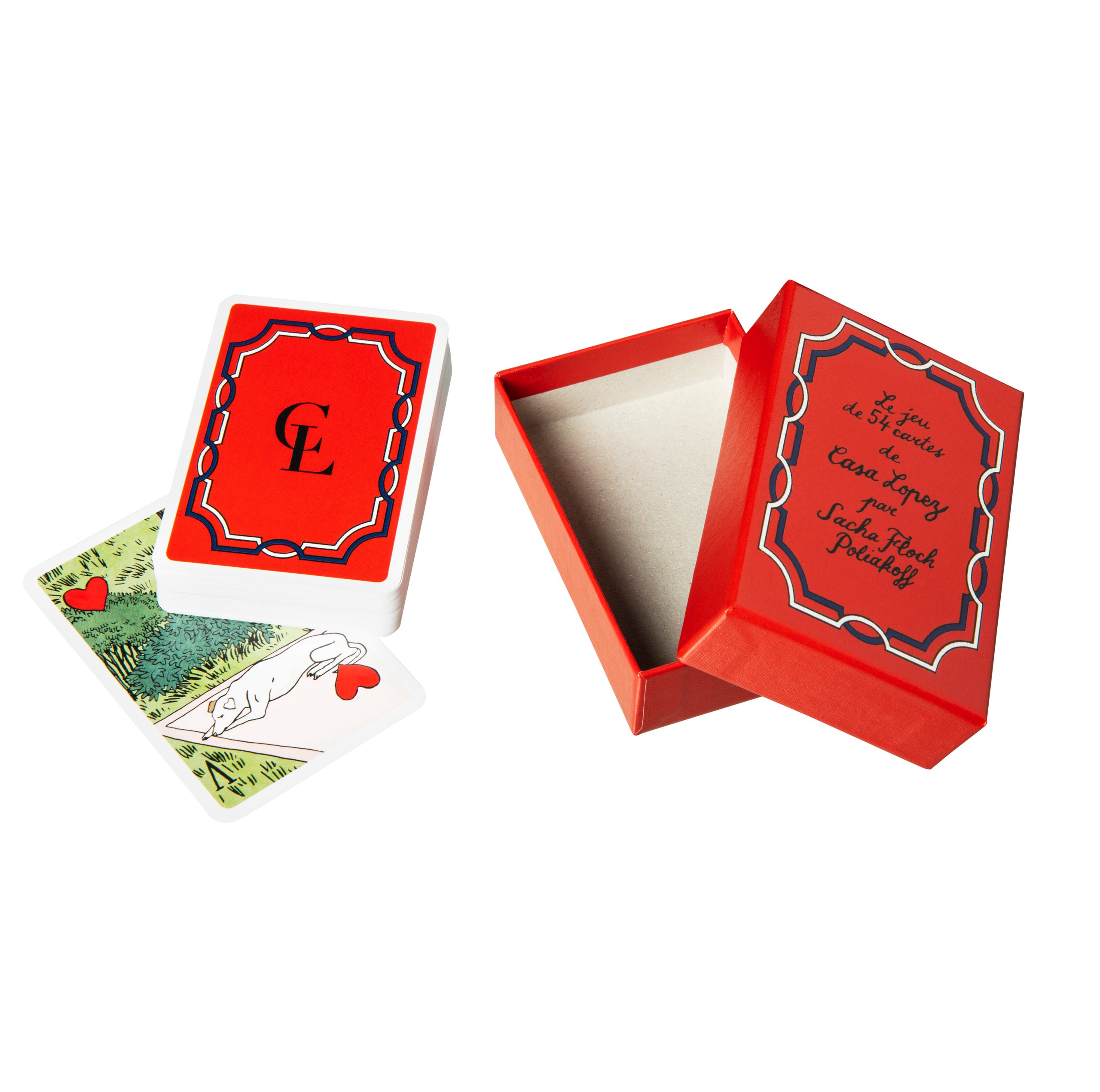 Deck of Cards, Red Schumacher Boutique Nashville